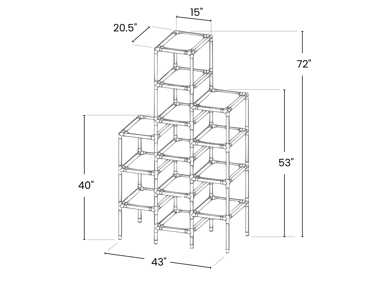 Outdoor Cat Tower - SkyRise