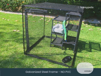 Portable Cat Cage Compact 3'9"